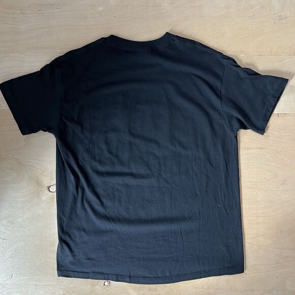 Vintage Washington DC Shirt Large Black 80s DMV Spray Paint Graffiti Memorial - Picture 6 of 7